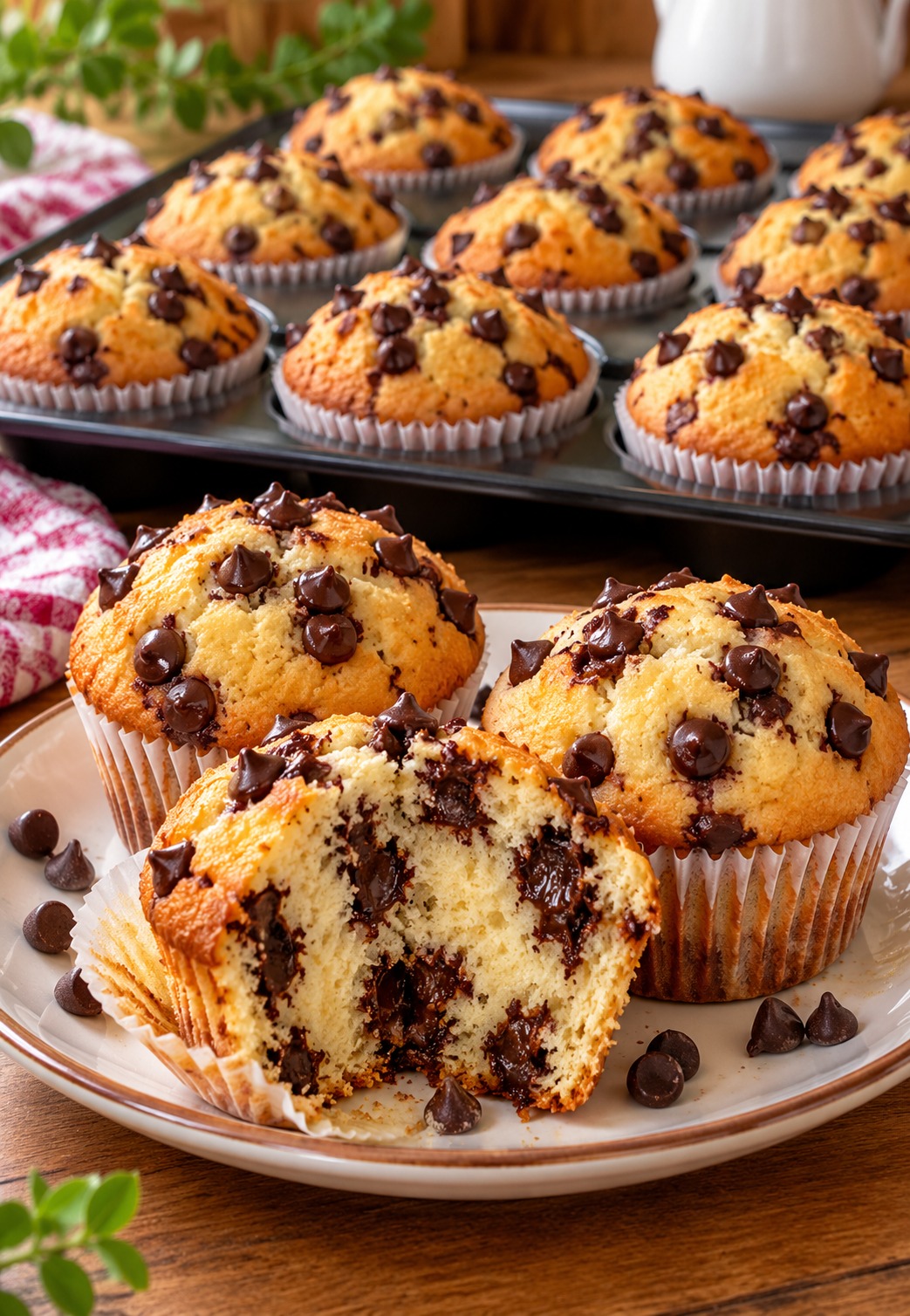 Damla Çikolatalı Kakaolu Cupcake Tarifi