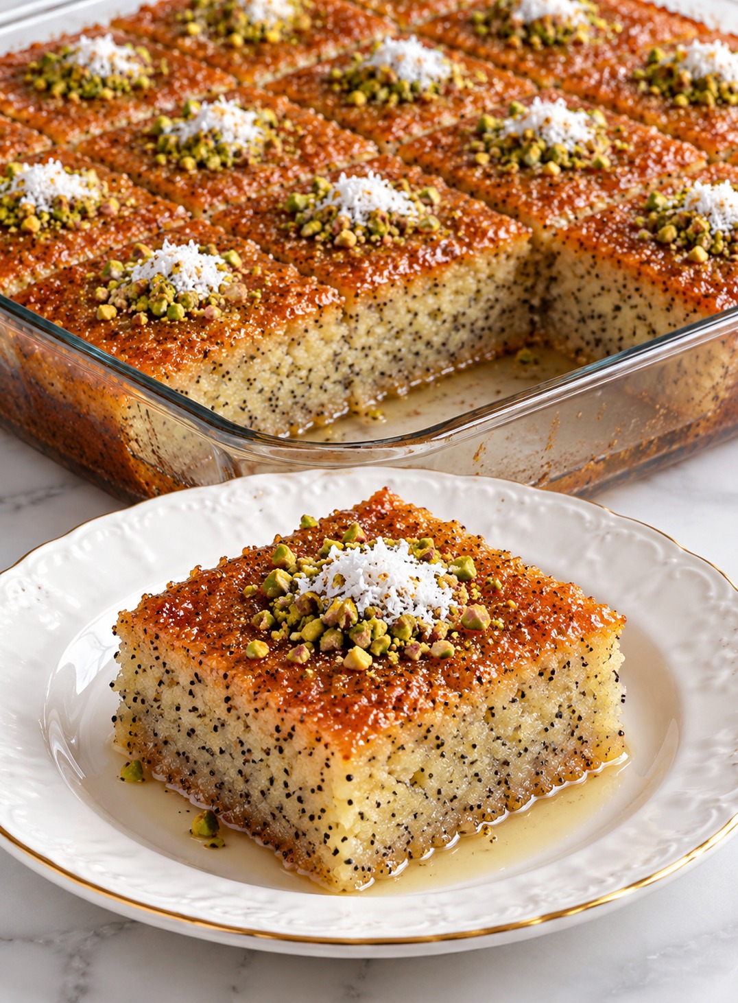 Haşhaşlı Revani Tatlısı Tarifi