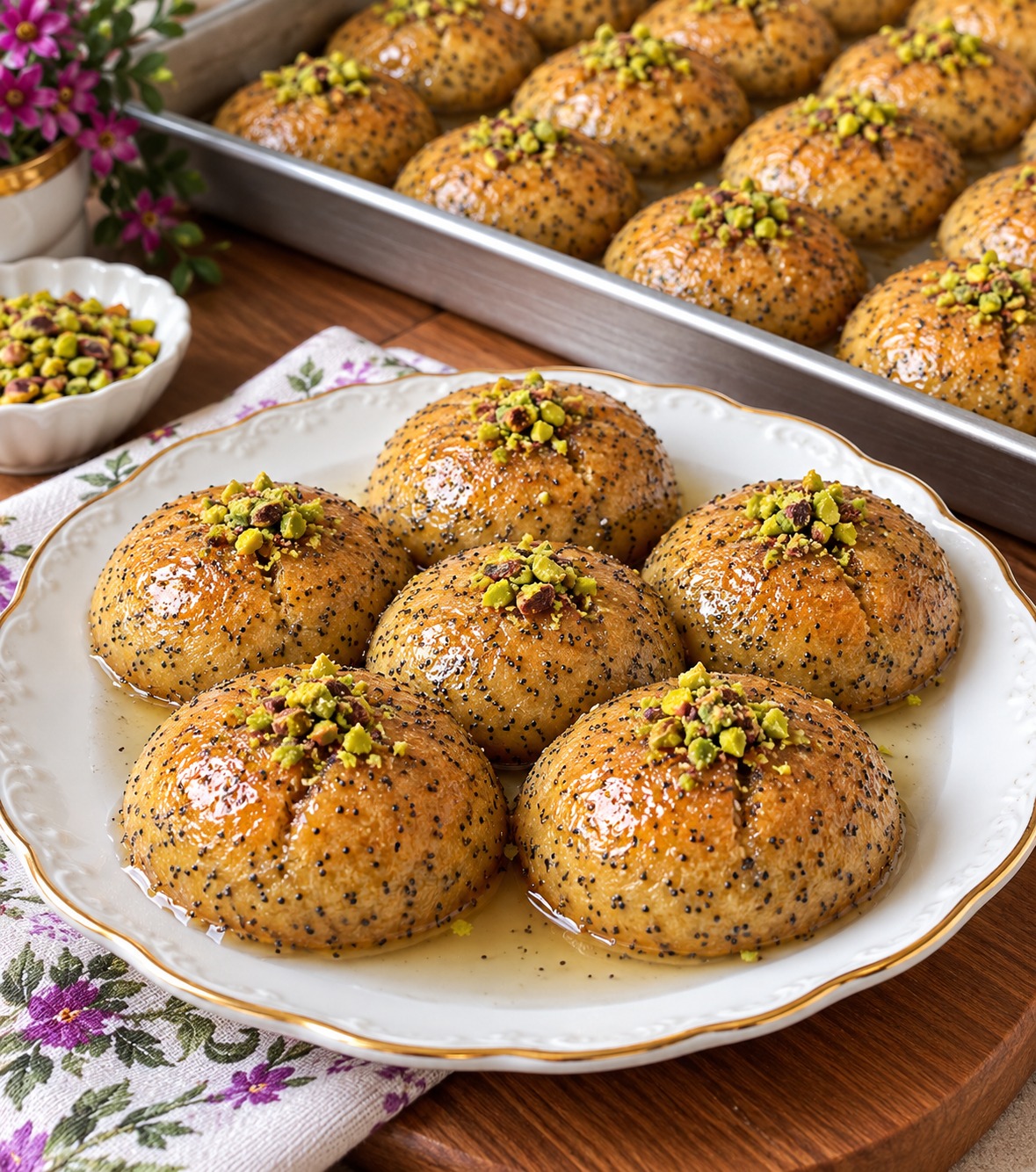 Haşhaşlı Şekerpare Tarifi