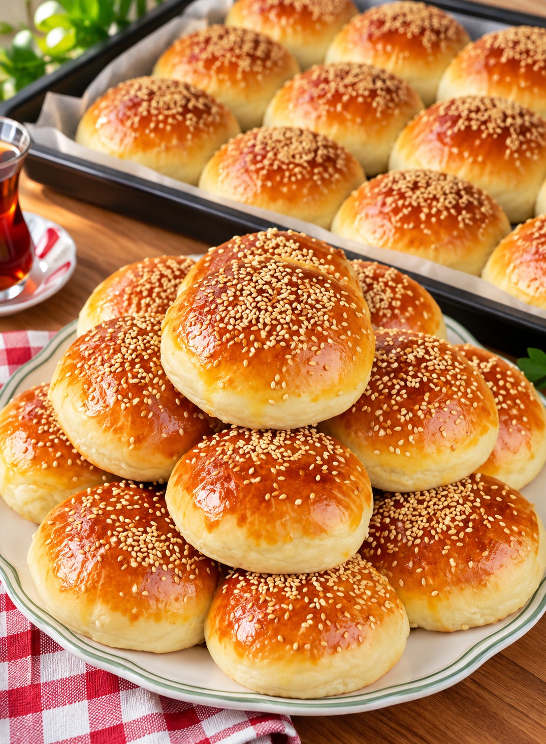 Instant Mayalı Puf Poğaça Tarifi
