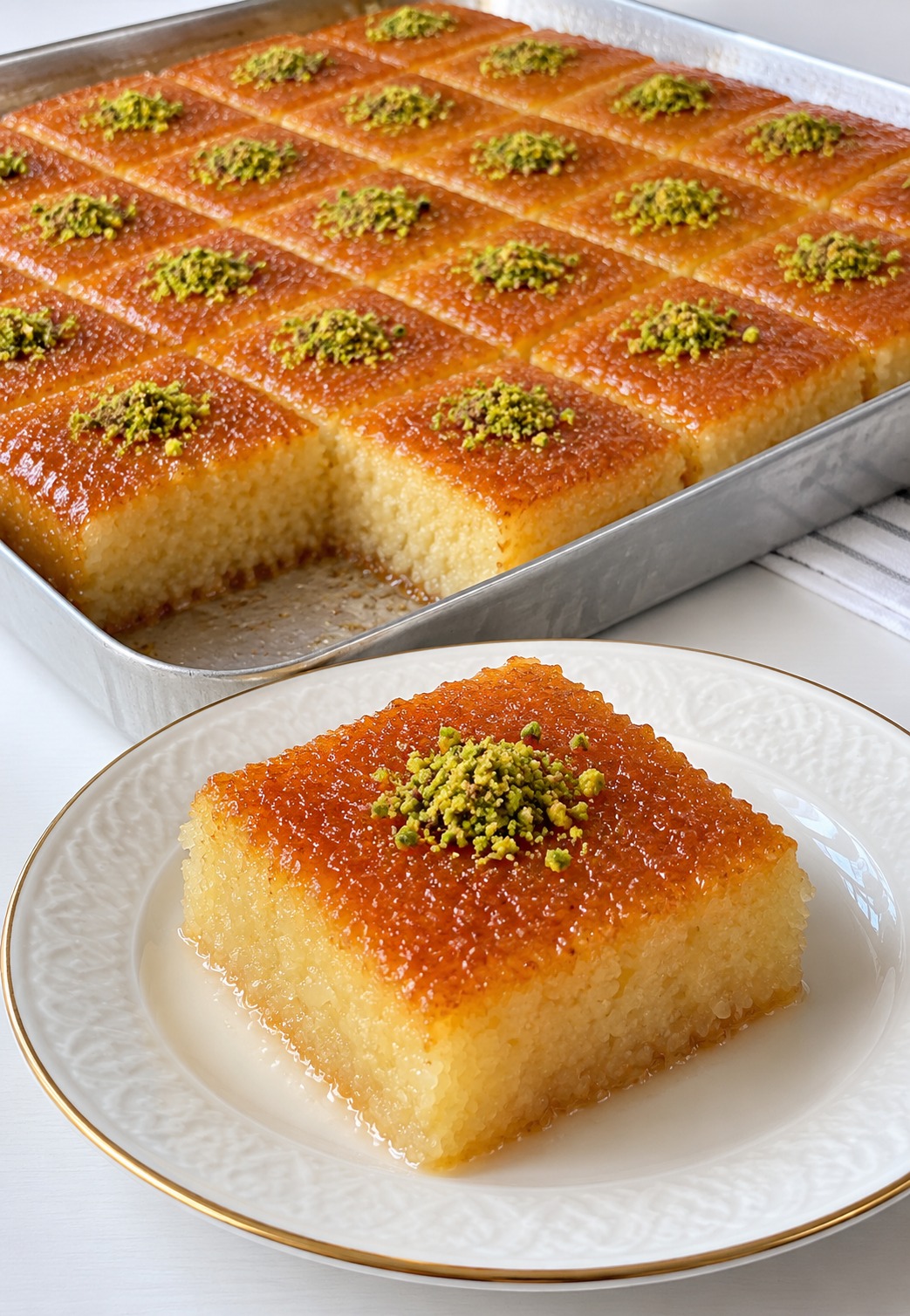 İrmikli Şerbetli Tatlı Tarifi