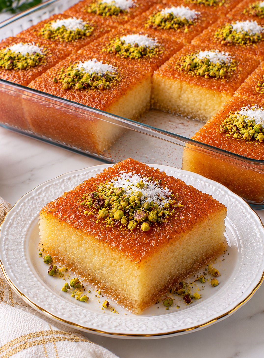 İrmikli Şerbetli Tatlı Tarifi