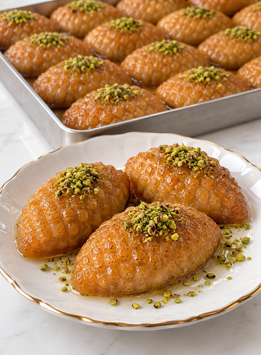 Ağızda Dağılan Kalburabastı Tatlısı Tarifi