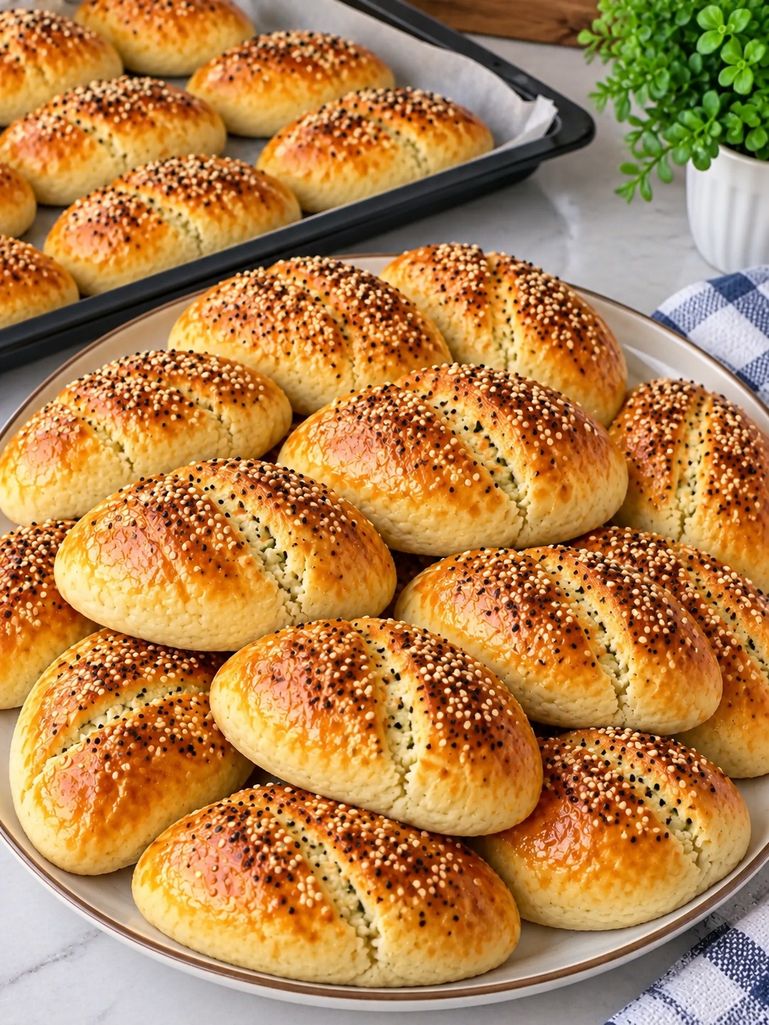 Peynirli Yumuşak Poğaça