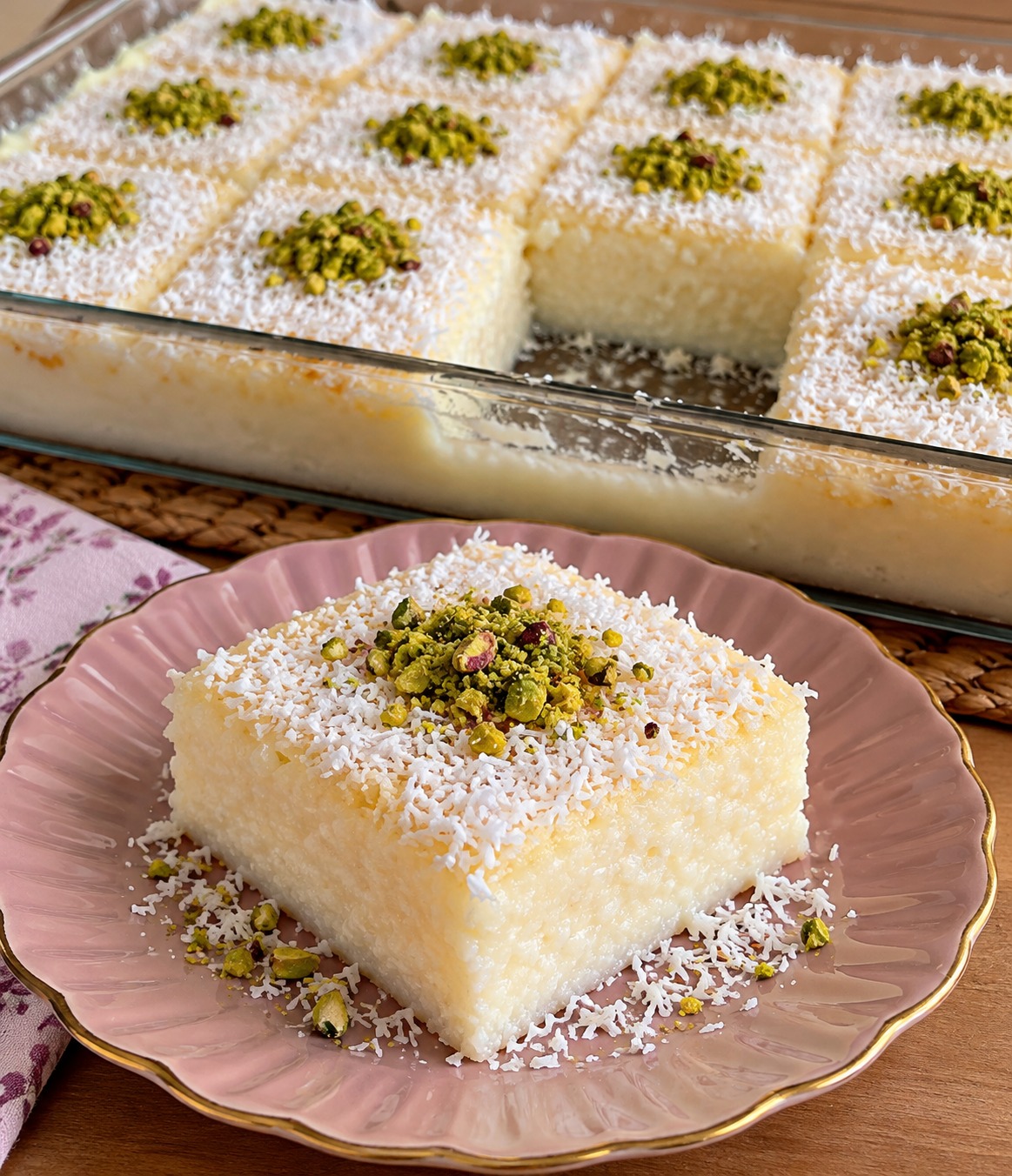 Sütlü İrmik Tatlısı Tarifi