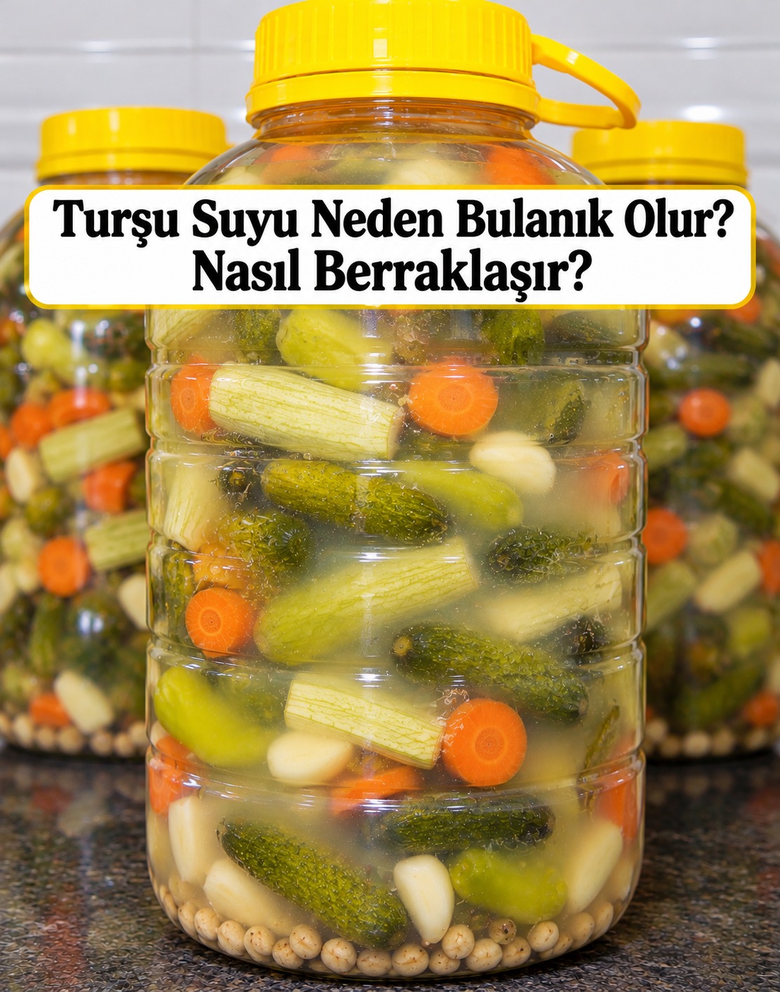 Turşu Suyu Neden Bulanık Olur?