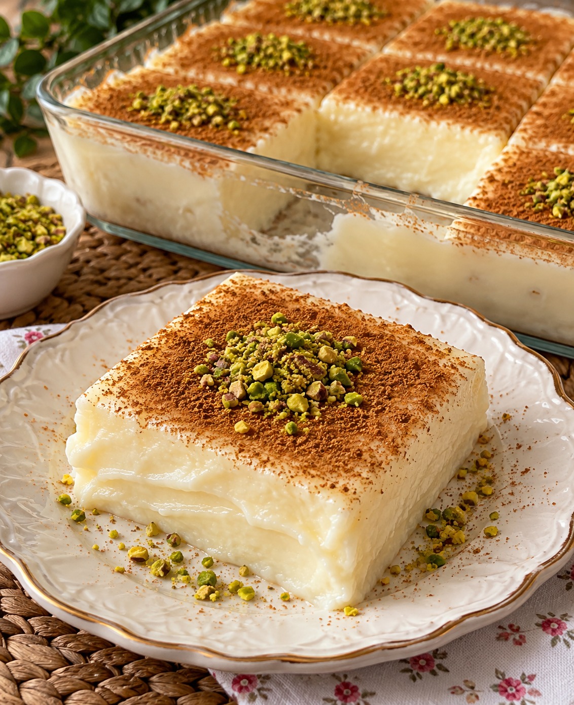 Yalancı Tavukgöğsü Tatlısı Tarifi